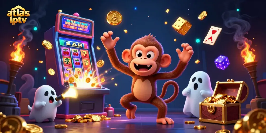 Atlas IPTV offre une expérience de jeu captivante avec des spectacles de jackpots et un contenu dynamique.