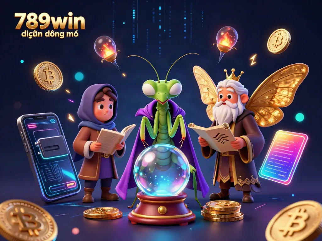 Experience the intuitive gameplay of 789win hiện đang mở with engaging crypto themes and vibrant illustrations.