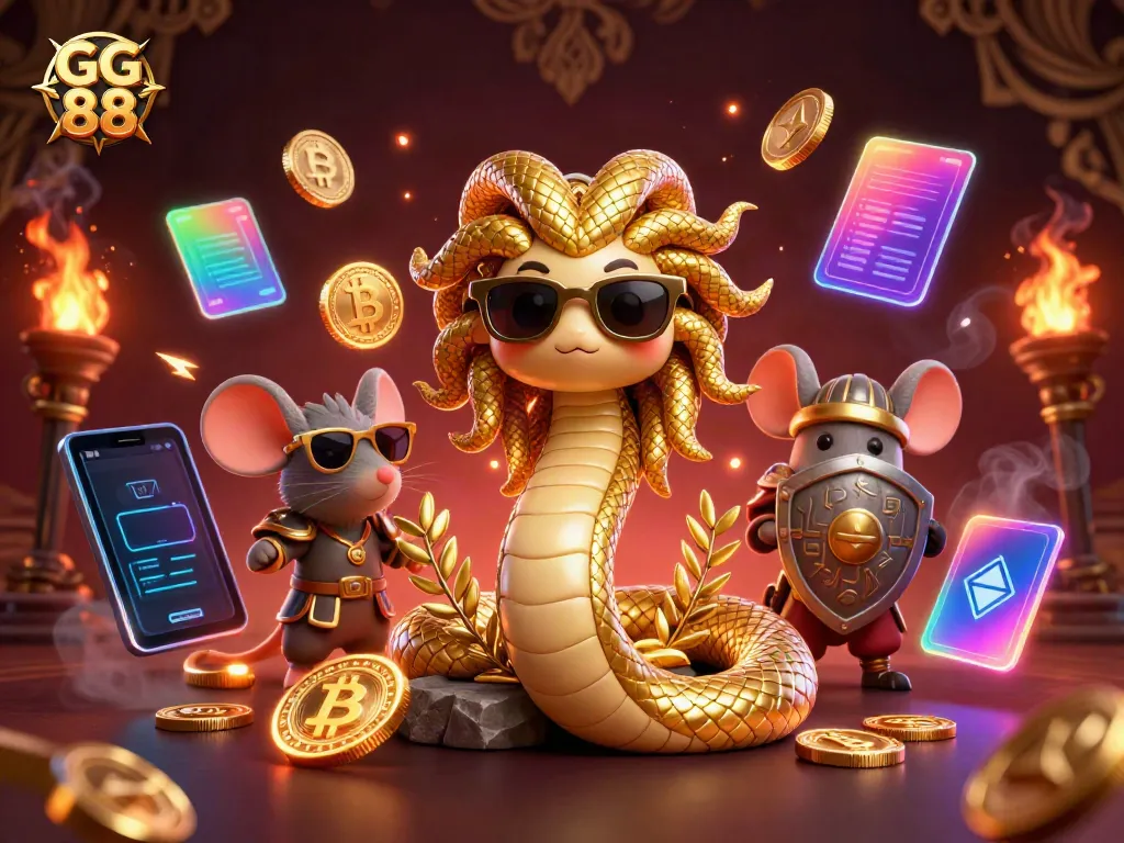 Experience the mesmerizing GG 88 casino world where luck meets exciting gameplay with vibrant 3D characters.
